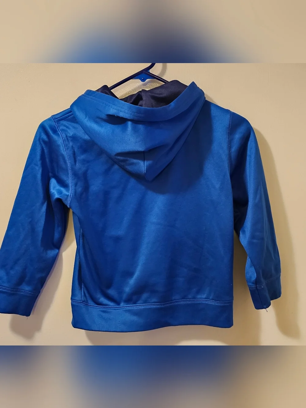 Under Armour Youth‎ Size 6 Blue Zip Up Hoodie Sweatshirt Jacket
